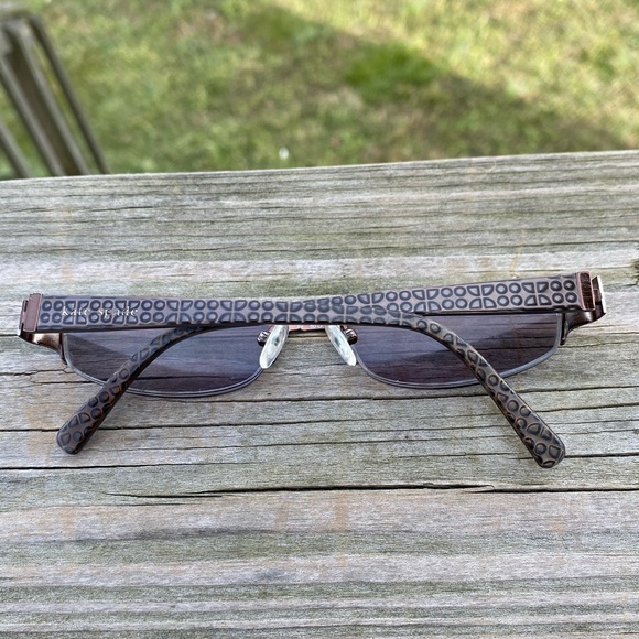 Kate Spade half rim Glasses Frames Mazie dark copper brown Made in Italy 50[]17 main image 9